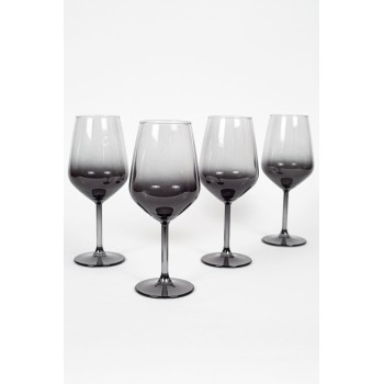 Wine Glass Set (4 Pieces) New Iconic 490 Fume