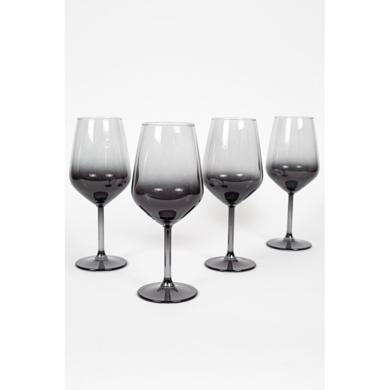 Wine Glass Set (4 Pieces) New Iconic 490 Fume