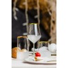 Wine Glass Set (4 Pieces) Nish 530 Gold
Transparent