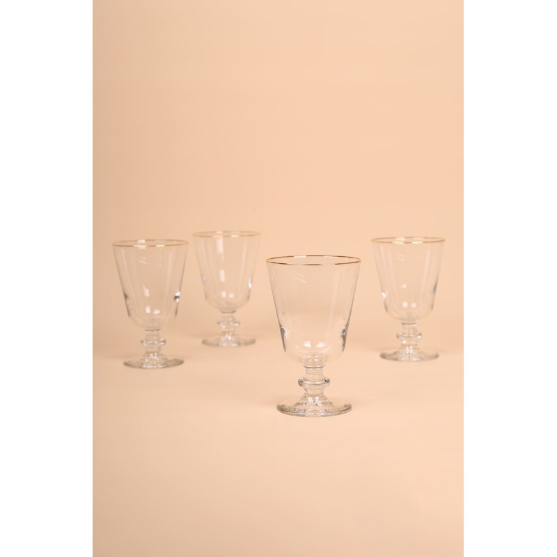 Wine Glass Set (4 Pieces) Pure 280 Gold
Transparent