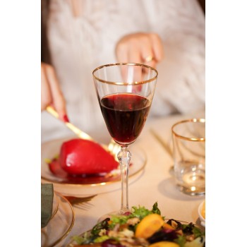 Wine Glass Set (4 Pieces) Pure 255 Gold
Transparent