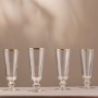 Wine Glass Set (4 Pieces) Pure 180 - Gold, Transparent Gold
Transparent