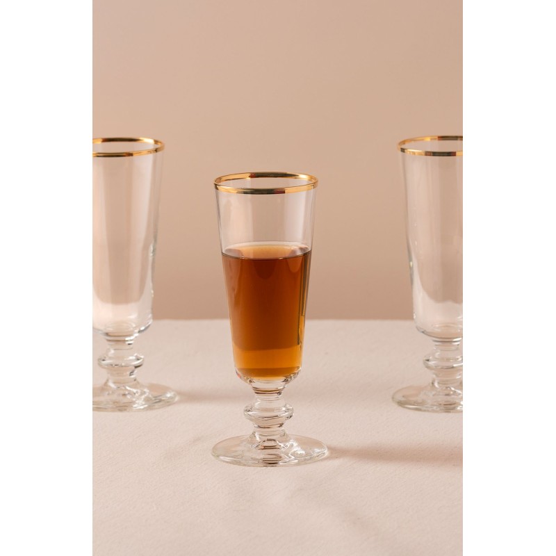 Wine Glass Set (4 Pieces) Pure 180 - Gold, Transparent Gold
Transparent