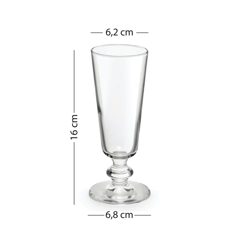 Wine Glass Set (4 Pieces) Pure 180 - Transparent Transparent