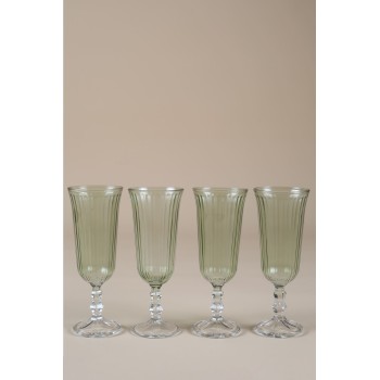 Wine Glass Set (4 Pieces) Splendid 120 - Green Green