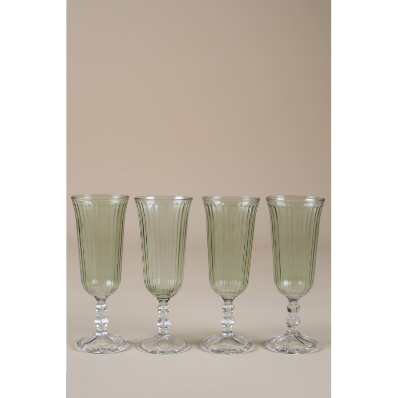 Wine Glass Set (4 Pieces) Splendid 120 - Green Green