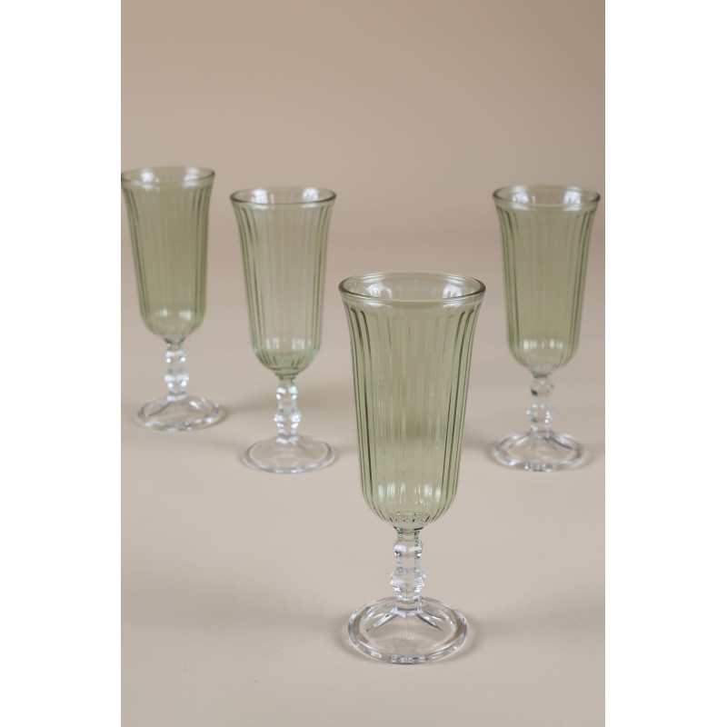 Wine Glass Set (4 Pieces) Splendid 120 - Green Green