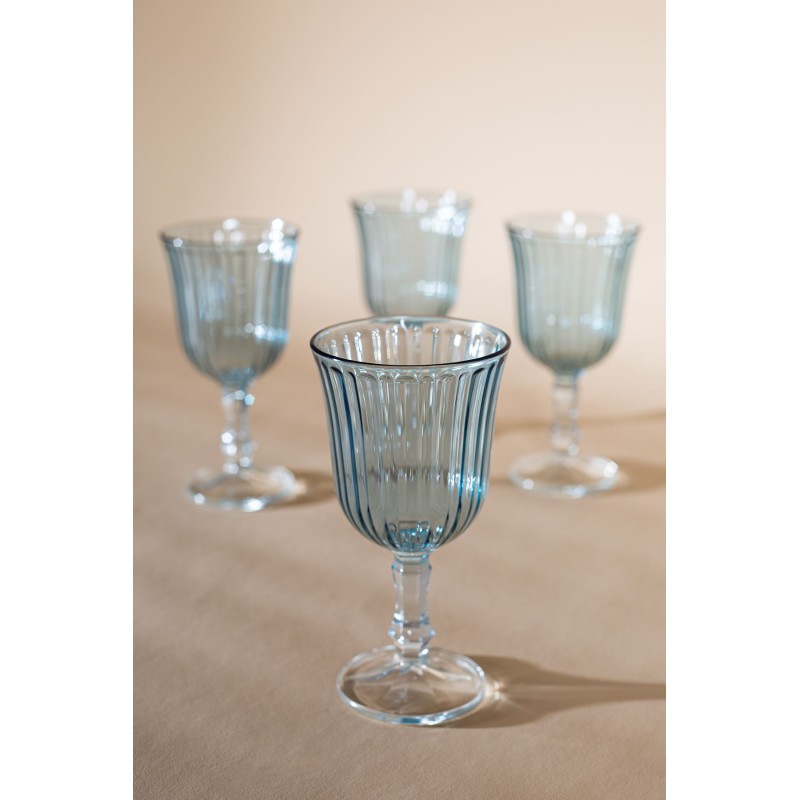 Wine Glass Set (4 Pieces) Splendid 240 - Blue Blue