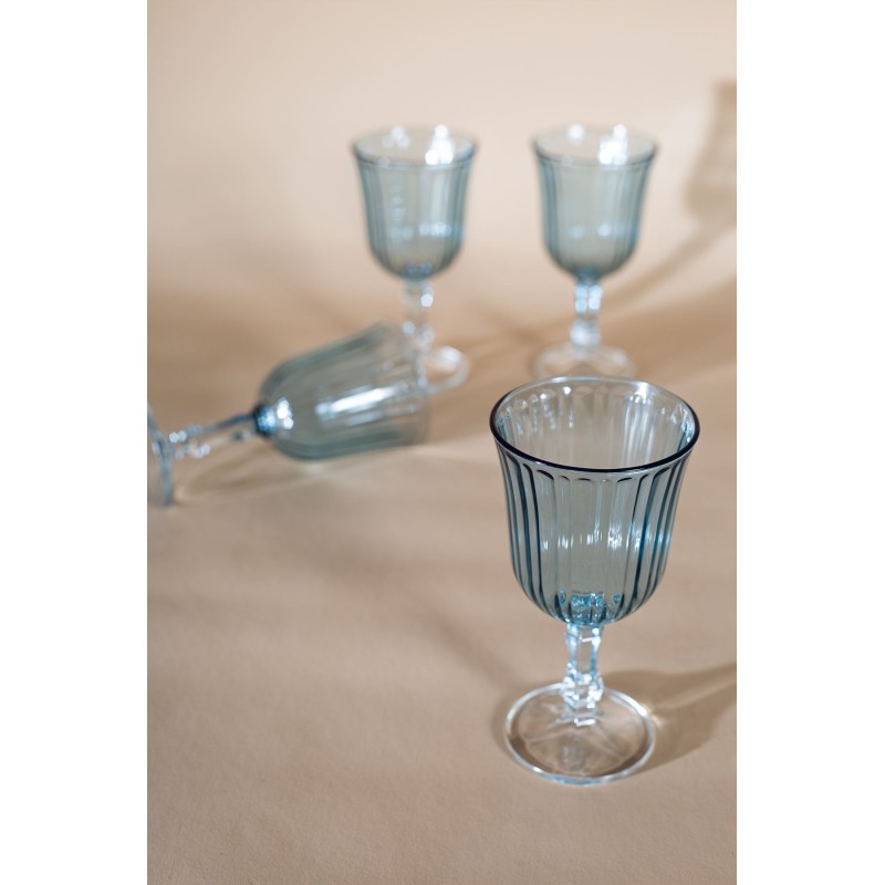 Wine Glass Set (4 Pieces) Splendid 240 - Blue Blue