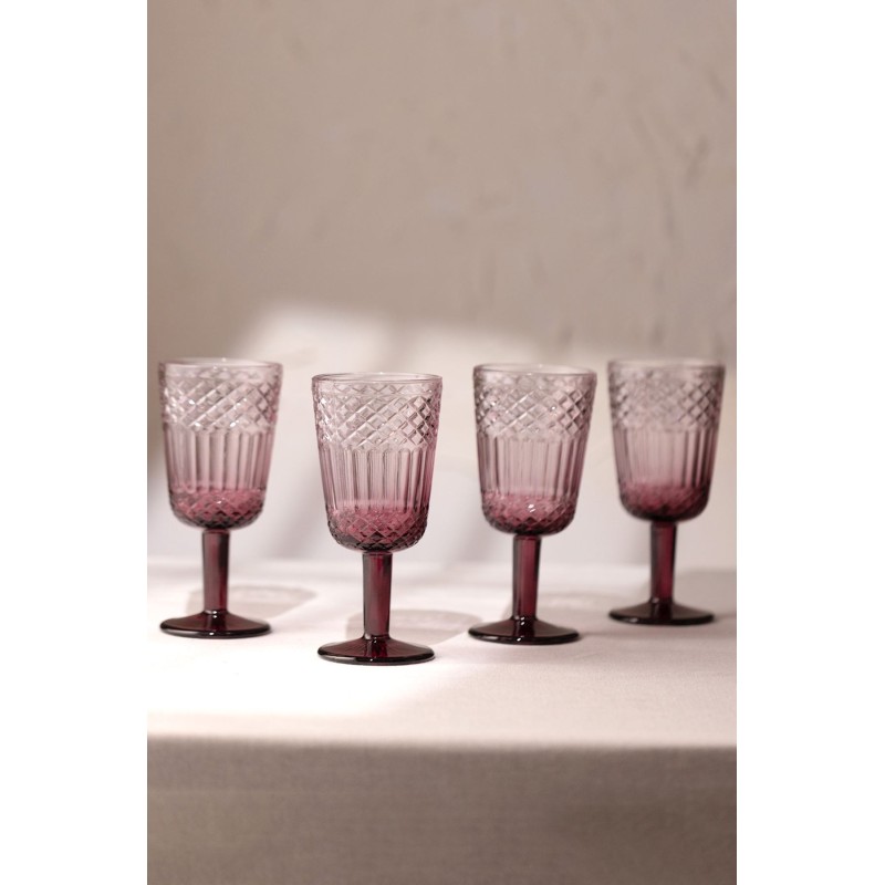 Wine Glass Set (4 Pieces) Vega 280 - Burgundy Burgundy