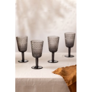 Wine Glass Set (4 Pieces) Vega 280 - Fume Fume