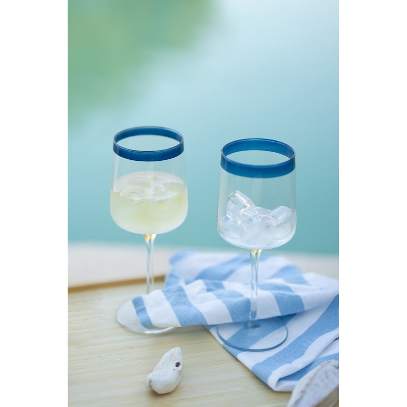 Wine Glass Set (4 Pieces) Verona 320 Transparent
Blue