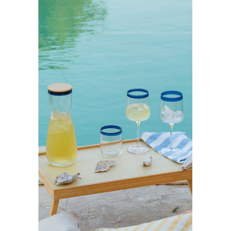 Wine Glass Set (4 Pieces) Verona 320 Transparent
Blue