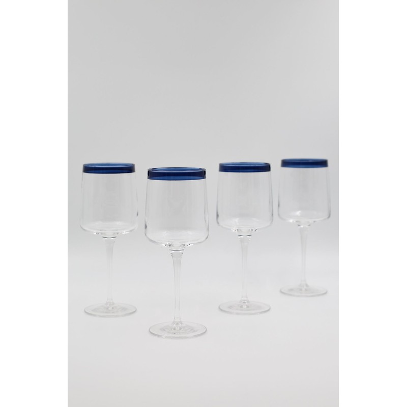 Wine Glass Set (4 Pieces) Verona 320 Transparent
Blue