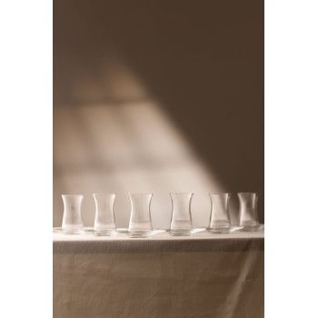 Tea Glass Set (12 Pieces) Avantgarde - Transparent Transparent