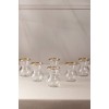Tea Glass Set (6 Pieces) Astoria Gold