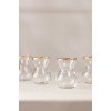 Tea Glass Set (6 Pieces) Astoria Gold