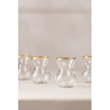 Tea Glass Set (6 Pieces) Astoria Gold