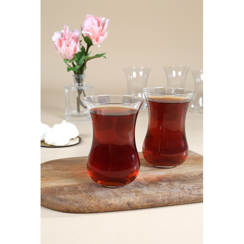 Tea Glass Set (6 Pieces) Pure - Transparent Transparent