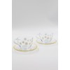 Tea Cup Set (4 Pieces) Fiona Transparent