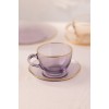 Tea Cup Set (4 Pieces) Five O'Clock - Purple Purple