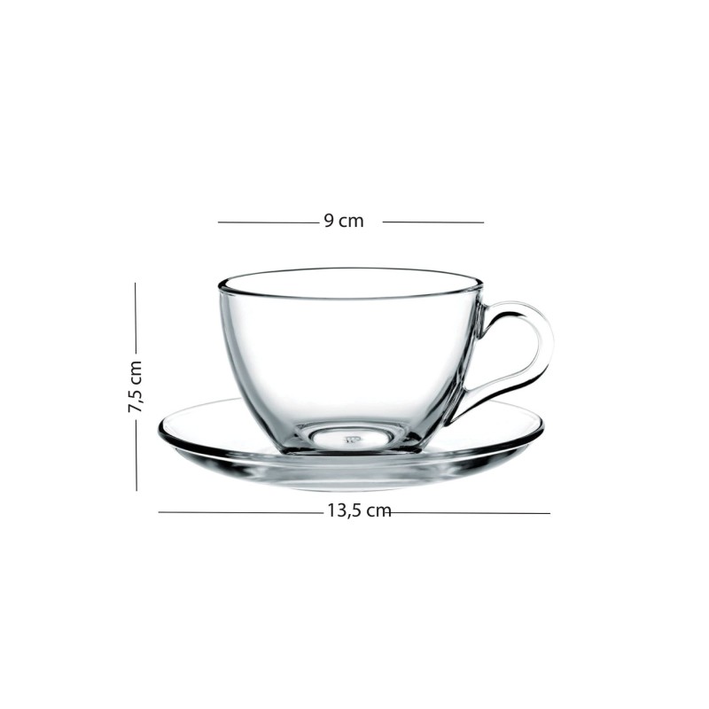 Tea Cup Set (4 Pieces) Jardin Green