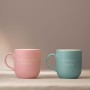 Mug Set (2 Pieces) Mottolu - Pink, Blue Pink
Blue