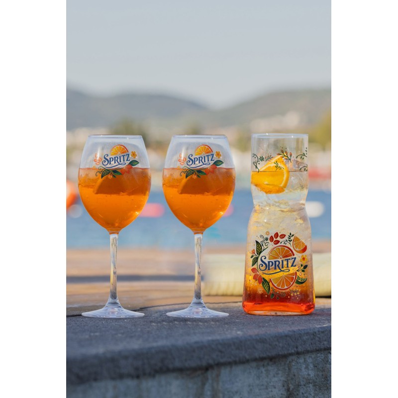 Glass Bottle Set (3 Pieces) Cocktail Transparent