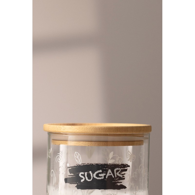 Jar Set (3 Pieces) Siena Transparent