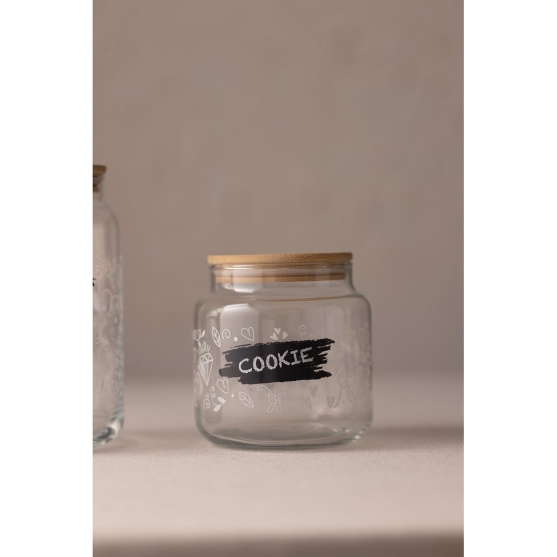 Jar Set (3 Pieces) Siena - Transparent Transparent