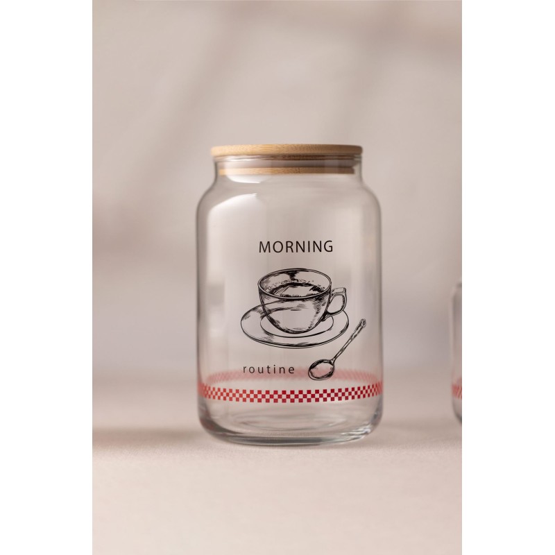 Jar Set (3 Pieces) Toskana Transparent