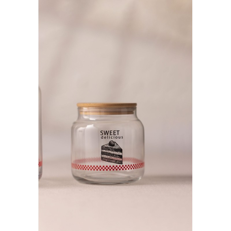 Jar Set (3 Pieces) Toskana Transparent