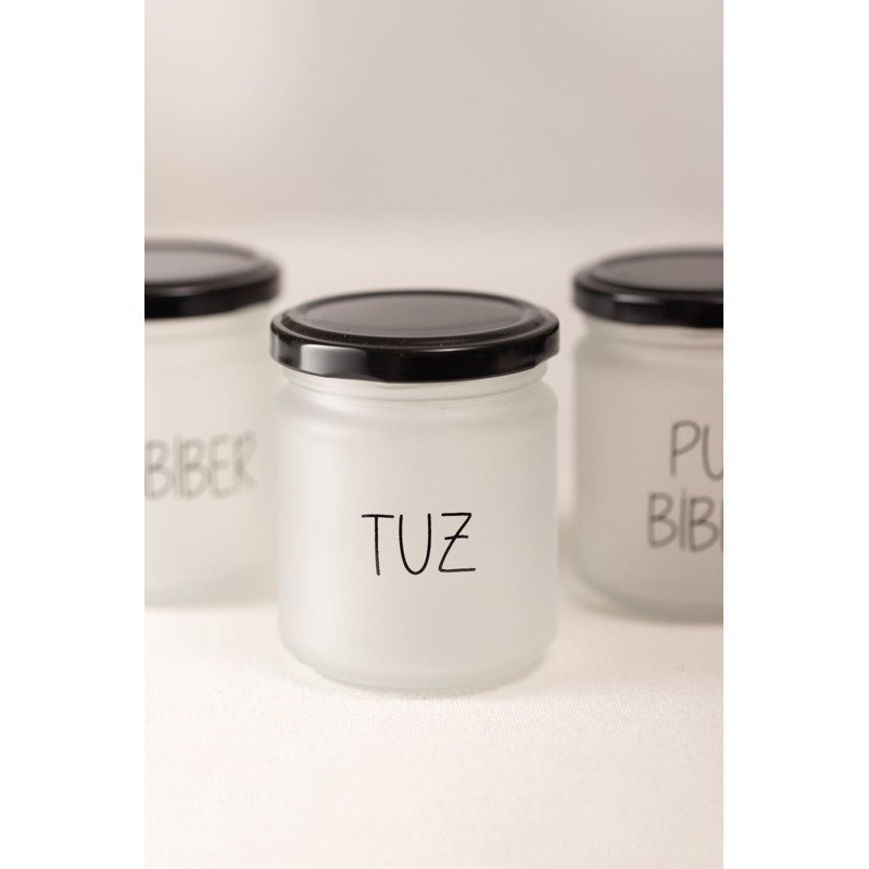 Spice Jar Set (6 Pieces) Nova White
Black