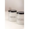 Spice Jar Set (6 Pieces) Nova White
Black