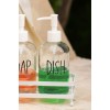 Soap Dispenser Set (3 Pieces) Basic Transparent