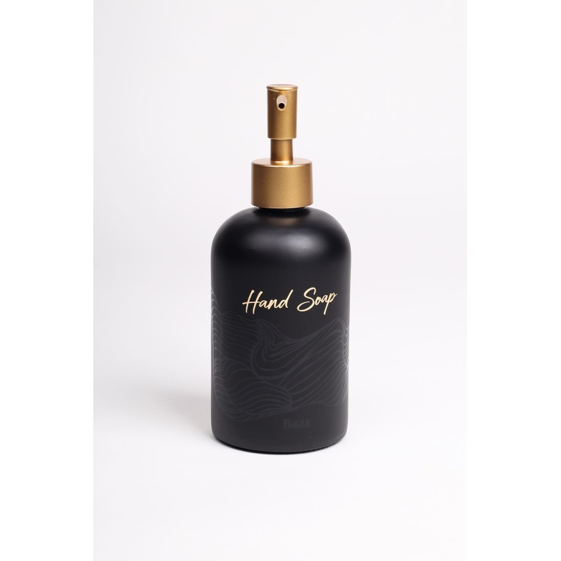 Soap Dispenser Set (3 Pieces) Bright Black