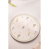 Service Plate Set (4 Pieces) Botanical White
Green