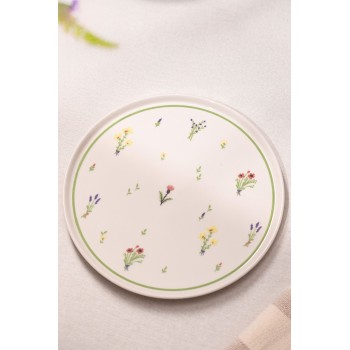 Service Plate Set (4 Pieces) Botanical White
Green