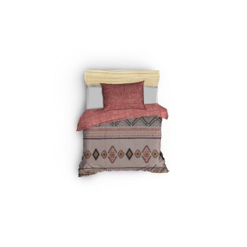 Ranforce Single Quilt Cover Set Felix - Tile Red Tile Red
Yellow
White
Black