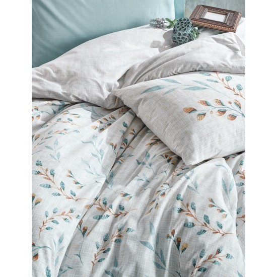 Ranforce Single Quilt Cover Set Lendell - Mint Mint
White Lessentiel Ranforce Single Quilt Cover Set Lendell - Mint Mint
White