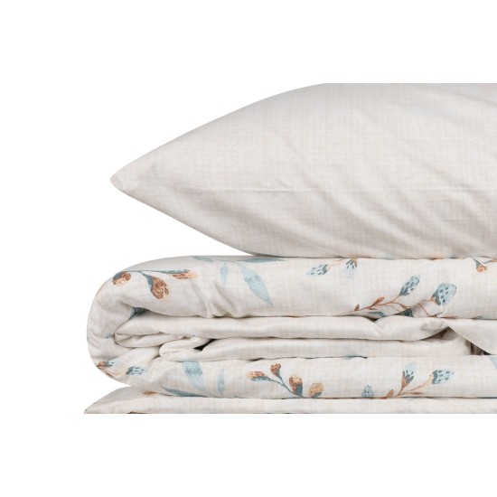 Ranforce Single Quilt Cover Set Lendell - Mint Mint
White Lessentiel Ranforce Single Quilt Cover Set Lendell - Mint Mint
White