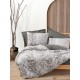 Lessentiel Ranforce Single Quilt Cover Set Odin - Brown Brown
White