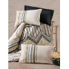 Lessentiel Ranforce Single Quilt Cover Set Elvira - Black Black
White
Gold