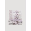 Lessentiel Ranforce Single Quilt Cover Set Nadia - Lilac Lilac
White