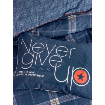 Ranforce Young Quilt Cover Set Given - Grey Grey