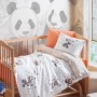 Ranforce Baby Quilt Cover Set Musico - Orange Orange
