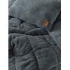 Lessentiel Single Quilt & Pillow Set Pelus - Grey Grey