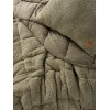 Lessentiel Single Quilt & Pillow Set Pelus - Stone Stone