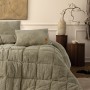 Single Quilt & Pillow Set Pelus - Stone Stone