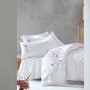 Satin Double Quilt Cover Set Perla - White White
Pink